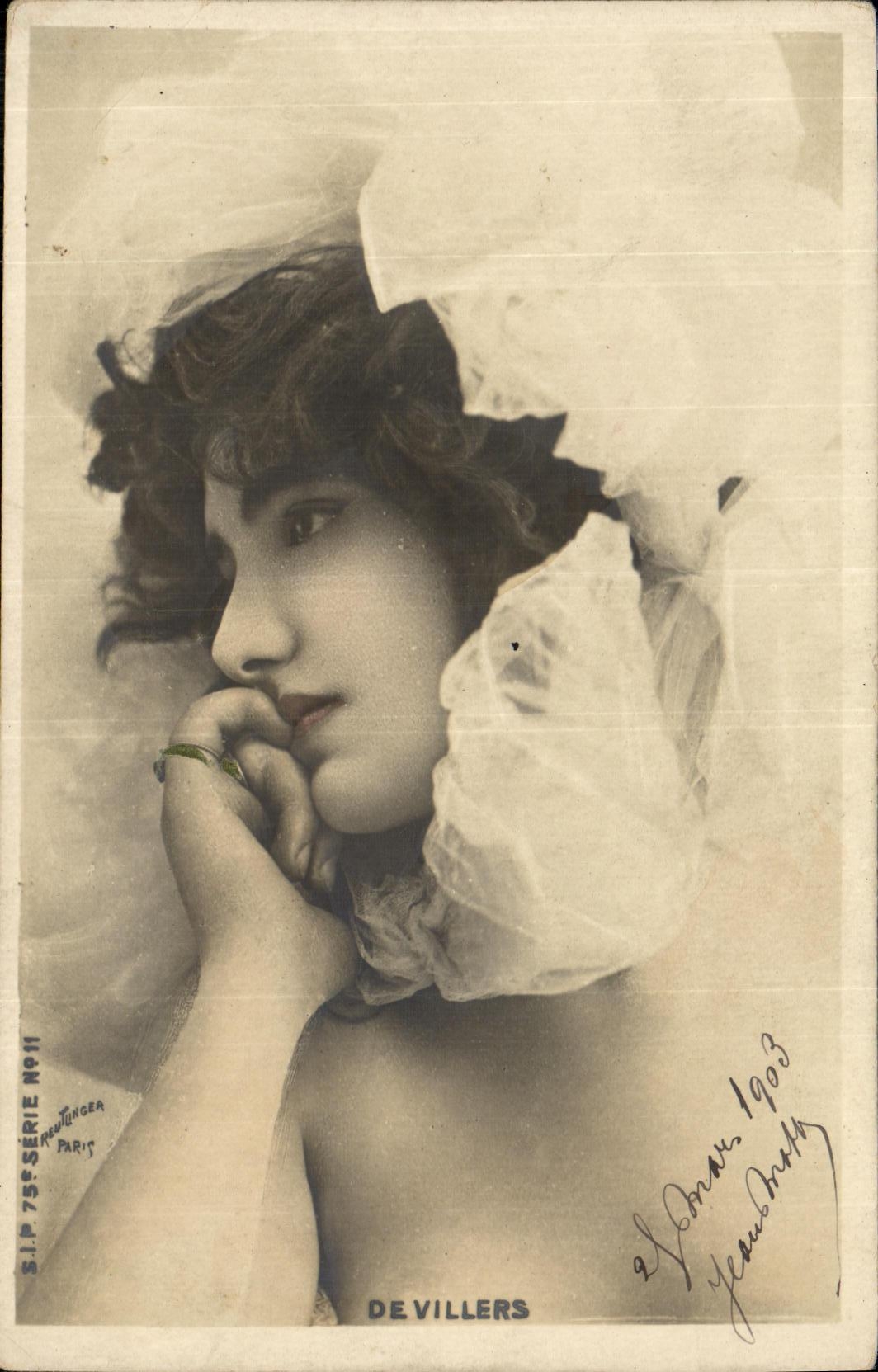 CPA Fantaisie Femme De Vilers
