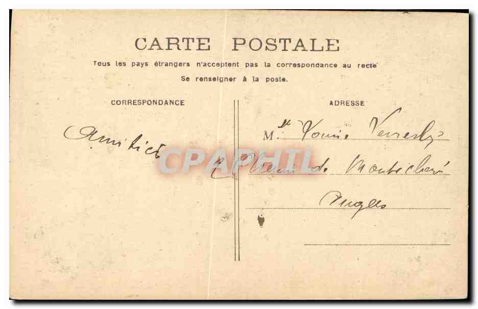 Sujet : Femme en costume de scène — DRÉA Ambassadeurs — éditeur Namul — Achterkant