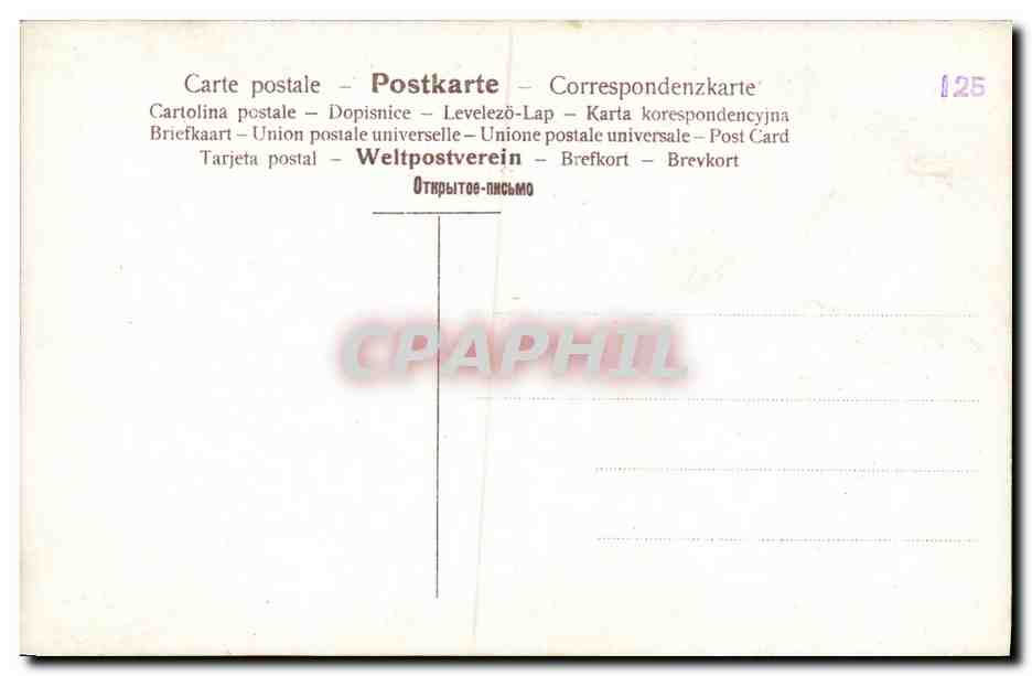 CPA Fantaisie Femme Annie Dirkens  — Verso