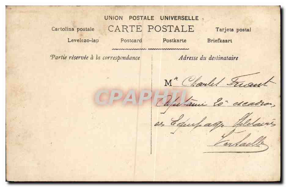 Gaby Deslys — ballerina e cantante — Stebbing Paris, n°1537 — Verso