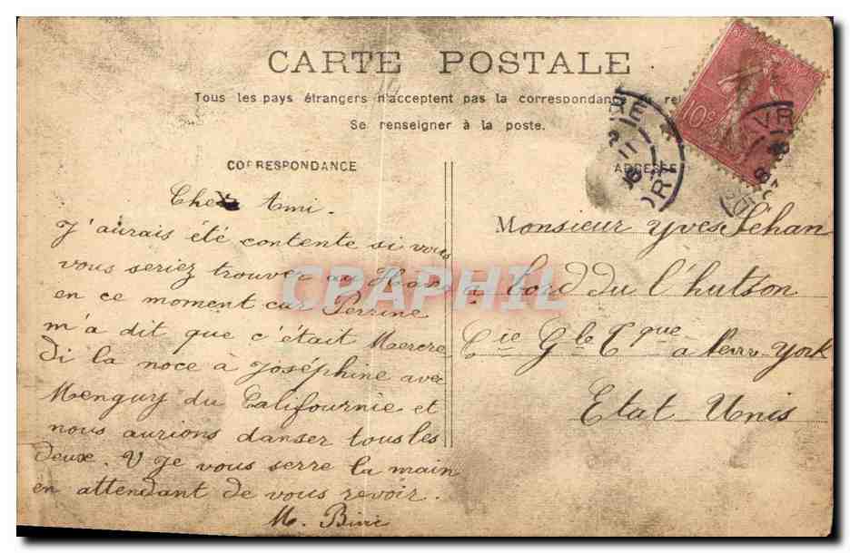 CPA Fantaisie Femme Dorgere Varietes  — Verso