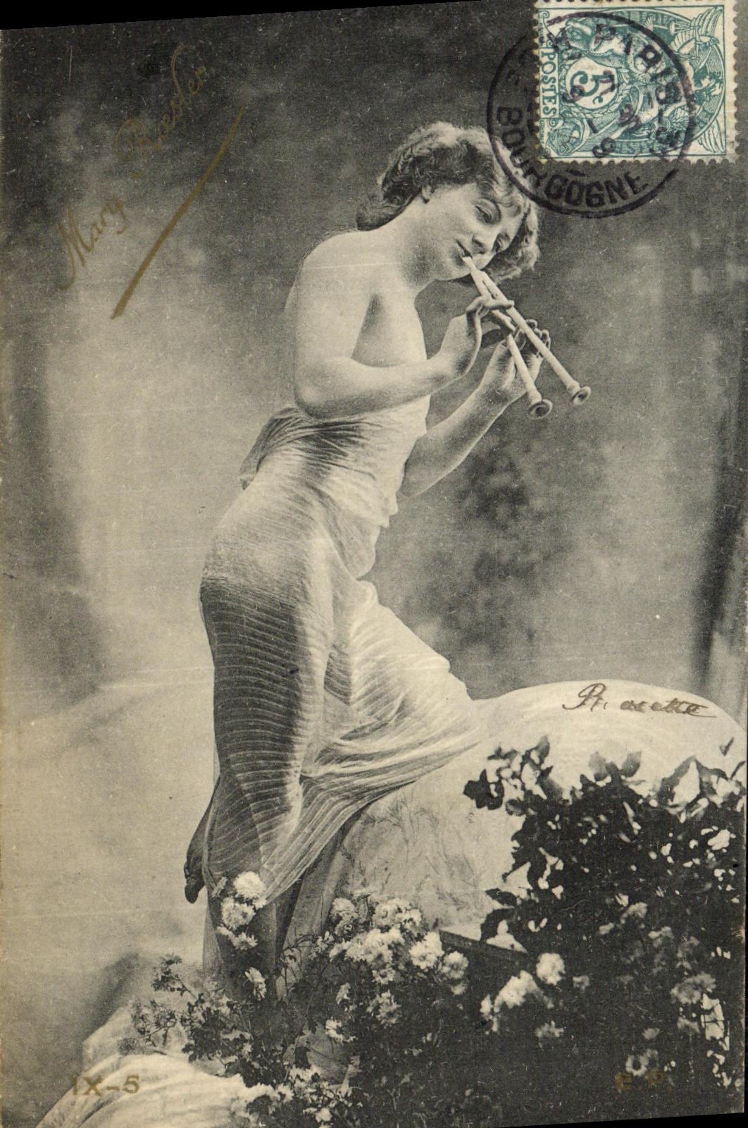 CPA Fantaisie Femme Mary Rasler