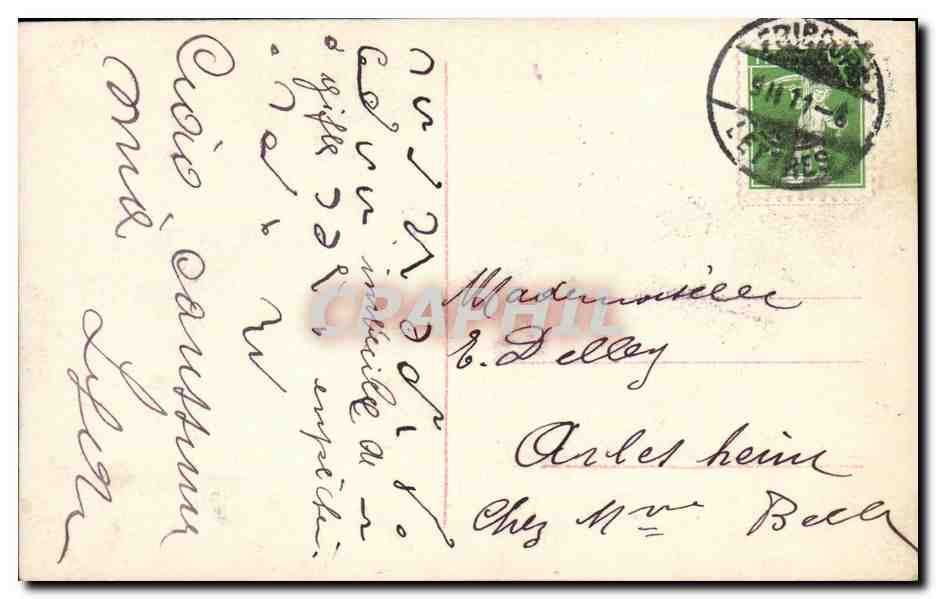 CPA Fantaisie Femme Carmen  — Verso