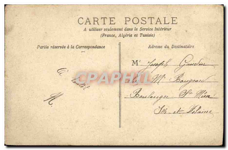 CPA Fantaisie Femme Sapho de Colombo — Rückseite