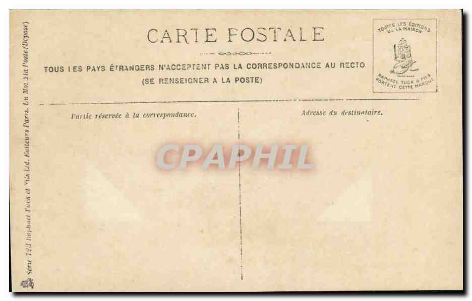 CPA Fantaisie Femme Gaynor Rowalnds — Verso