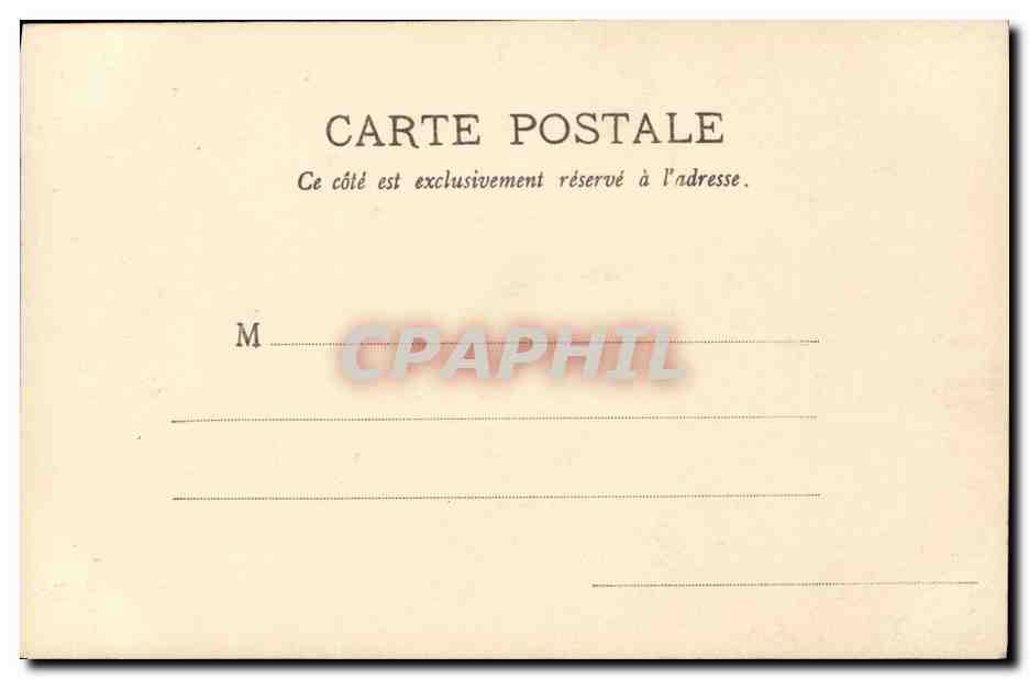 CPA Fantaisie Femme Charlet — Rückseite