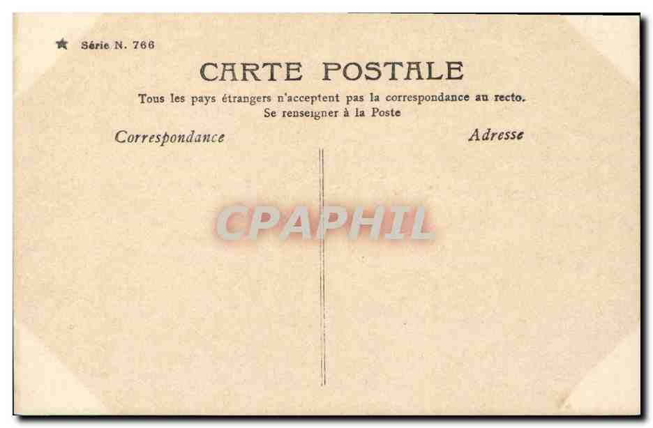 Aubade à la Lune — Série N. 766 — Éditeur non visible — Rückseite