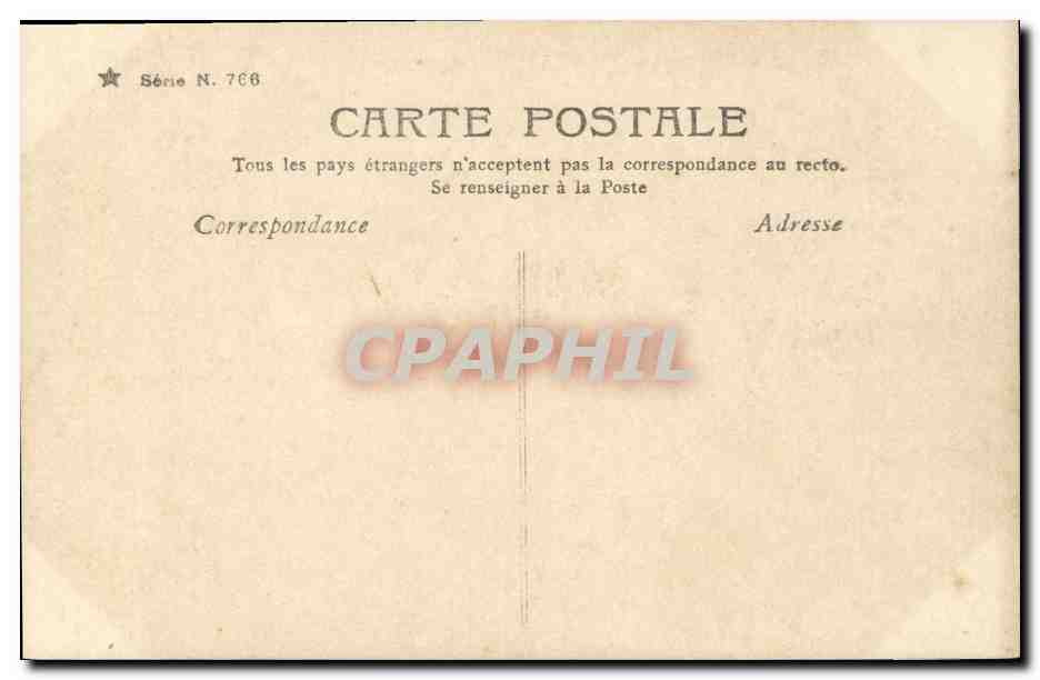 Aubade à la lune — V. — Série N. 766 — Verso