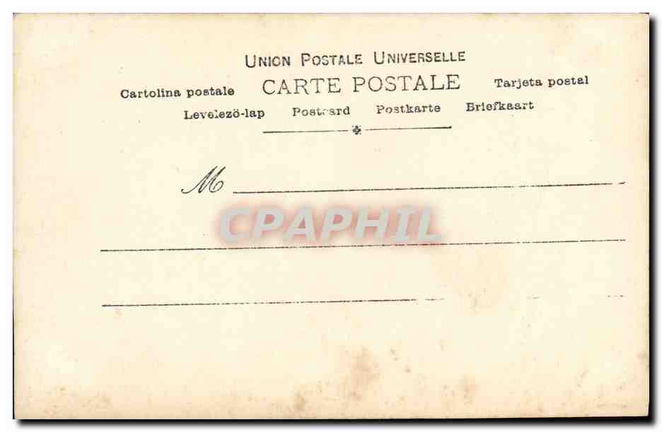 CPA Fantaisie Femme Darnley — Rückseite
