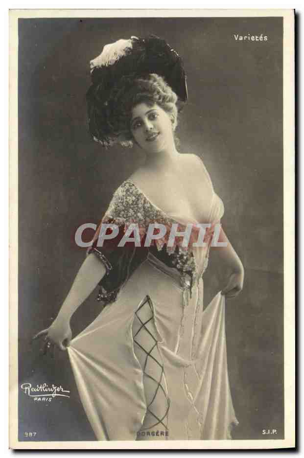 CPA Fantaisie Femme Varietes Dorgere