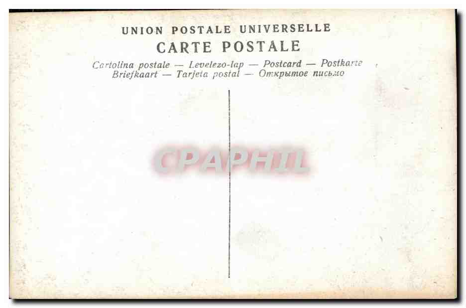 CPA Fantaisie Femme Barkis — Verso