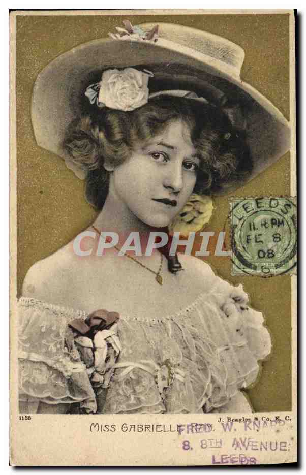 Miss Gabrielle — retrato femenino — J. Beagles & Co. R.C. n°1136