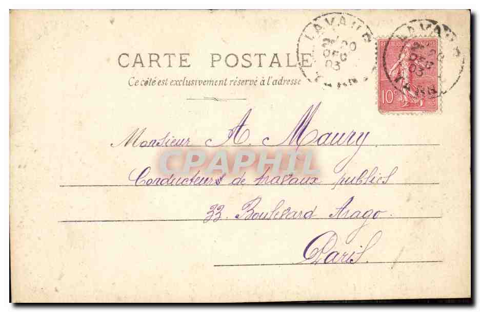 Femme en châle rose et collier de perles — S.I.P. 8e Série N°4 — Reutlinger Paris — Reverso