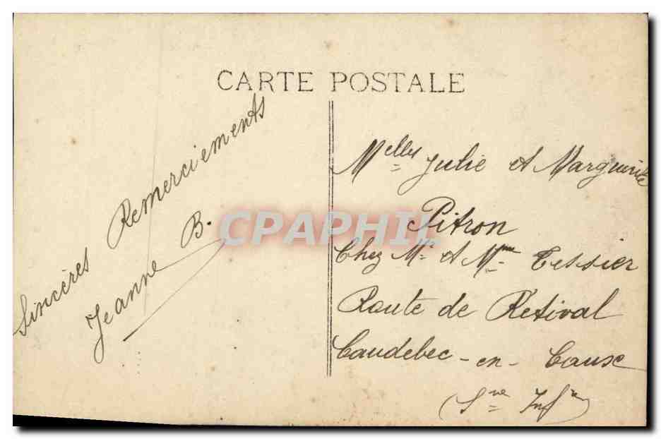 CPA Fantaisie Femme Amical souvenir — Rückseite