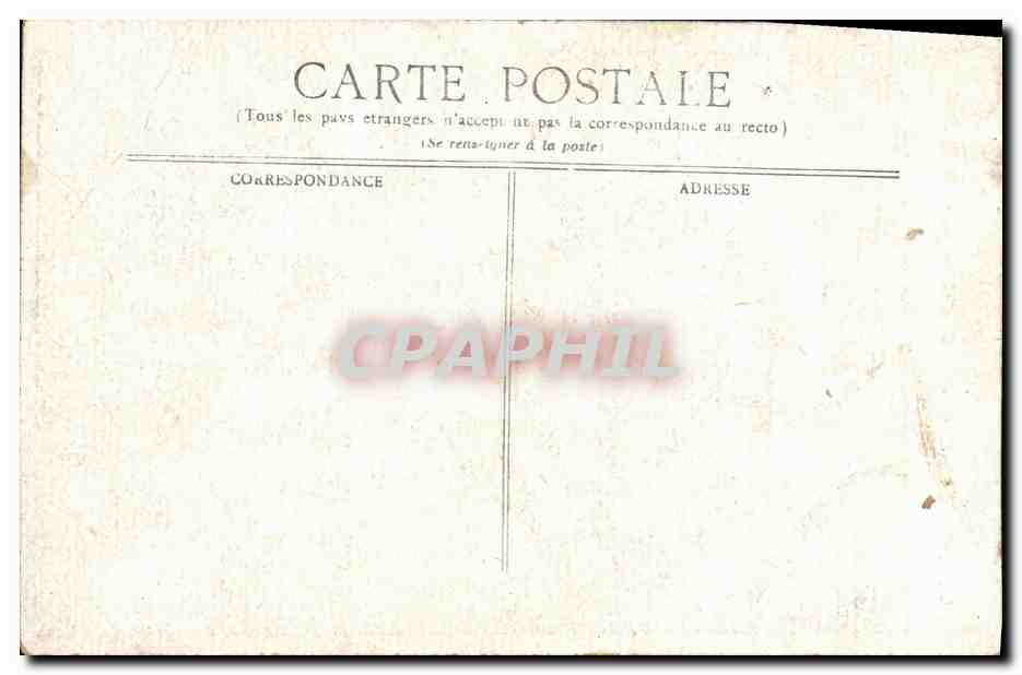 CPA Fantaisie Femme Charmeuse parisienne  — Rückseite