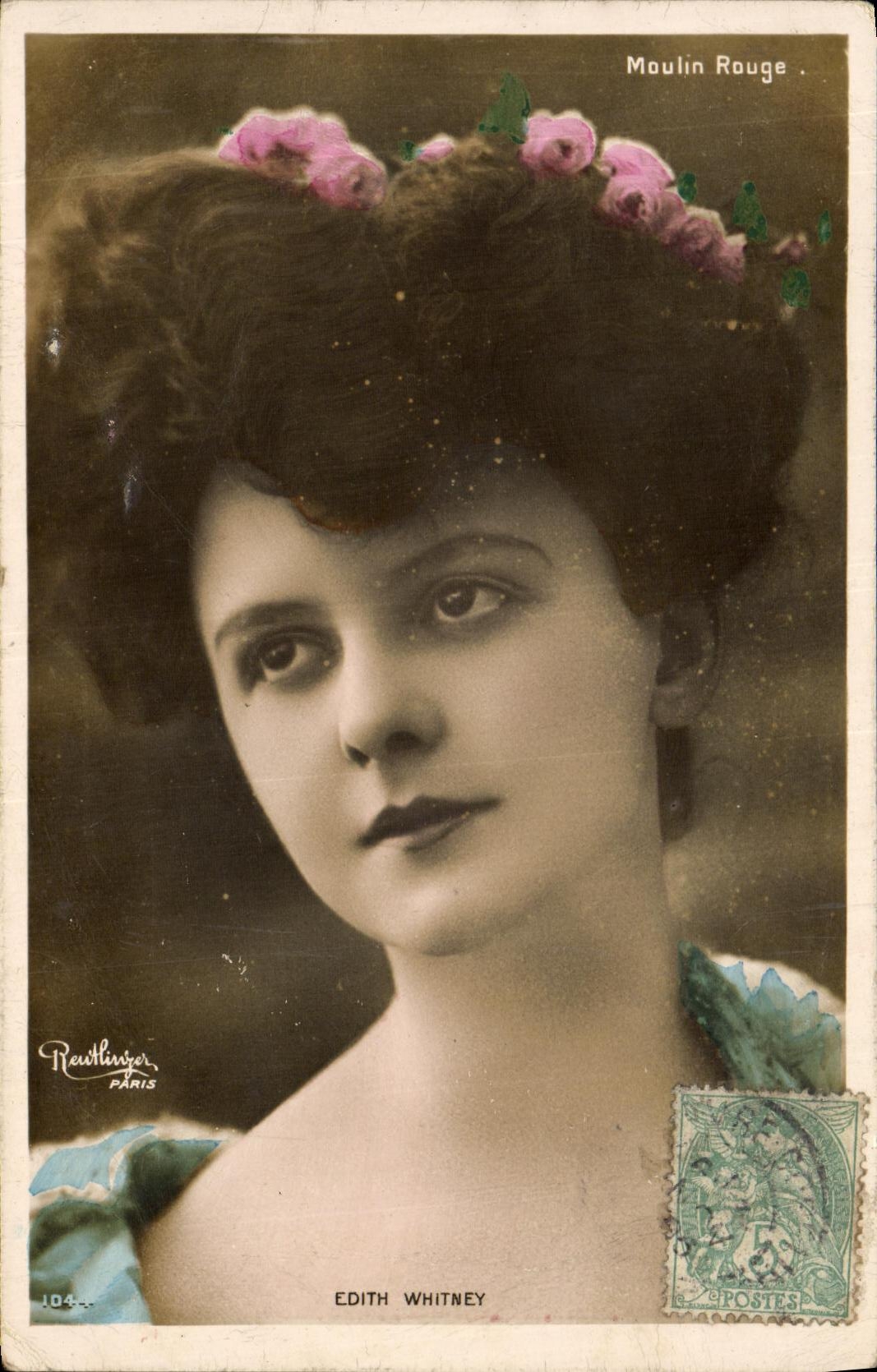 CPA Fantaisie Femme Edith Whitney