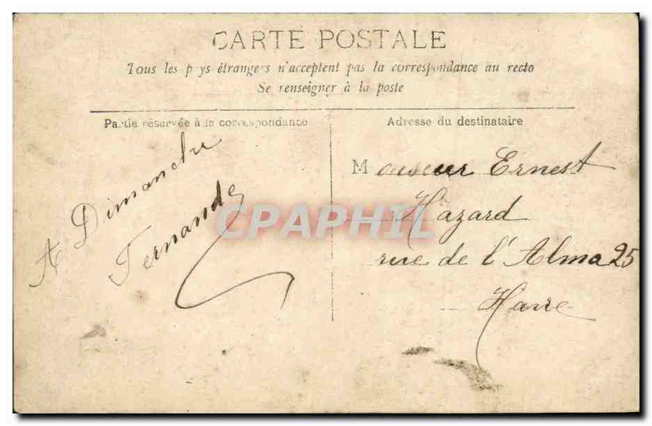 CPA Fantaisie Femme Edith Whitney — Rückseite