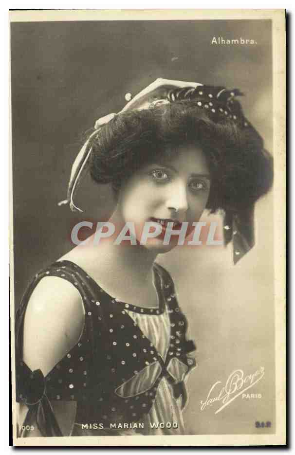 Miss Marian Wood — Alhambra — Paul Boyer, Paris, n° 009