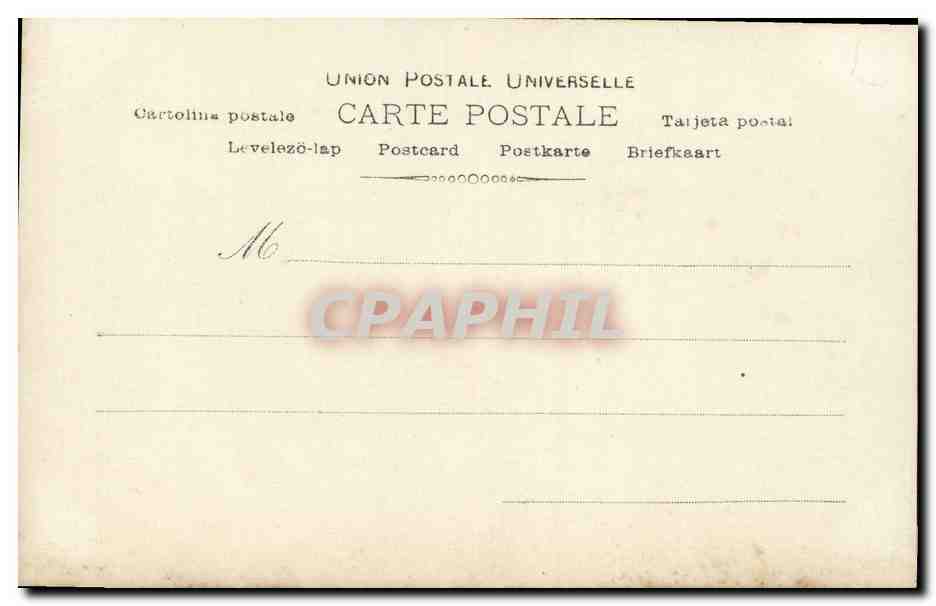 Miss Marian Wood — Alhambra — Paul Boyer, Paris, n° 009 — Verso