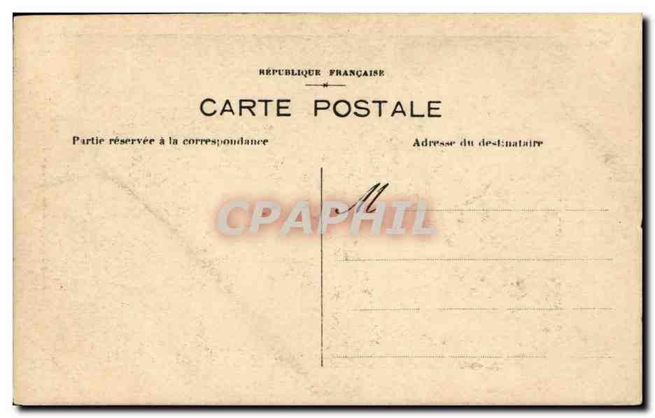 CPA Fantaisie Femme La petite Yetta — Rückseite