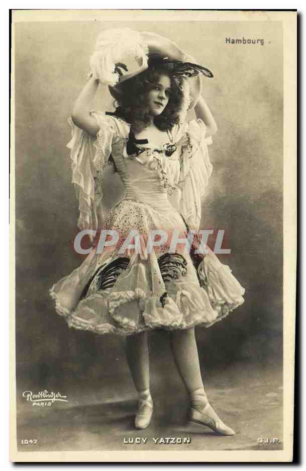 Lucy Yatzon — danseuse à Hambourg — Rouvillier, Paris, n° 1047