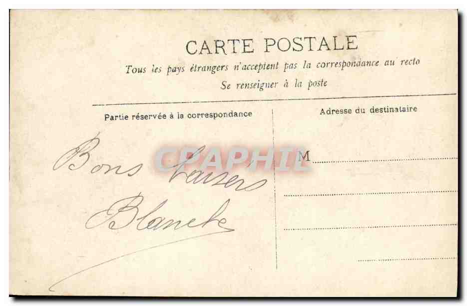CPA Fantaisie Femme Marigny Zarina — Verso