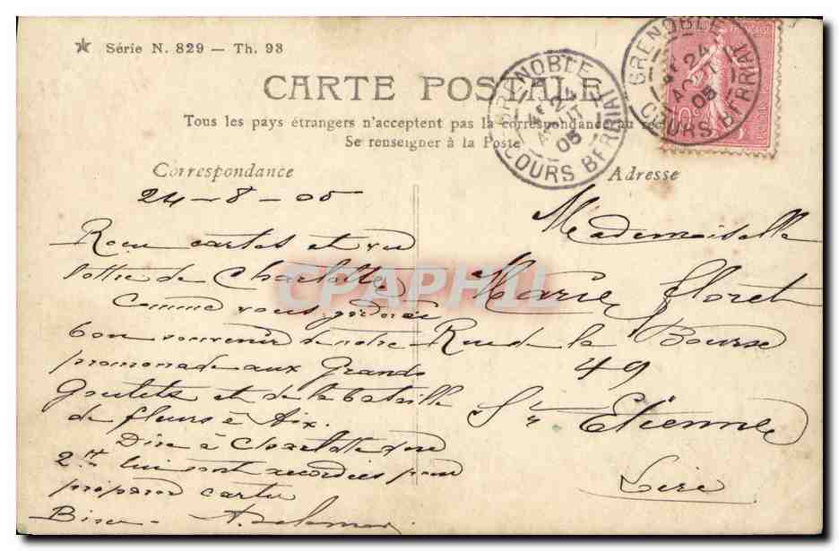 Miss Campton — Portrait en costume de scène — Sazerac Paris — Reverso