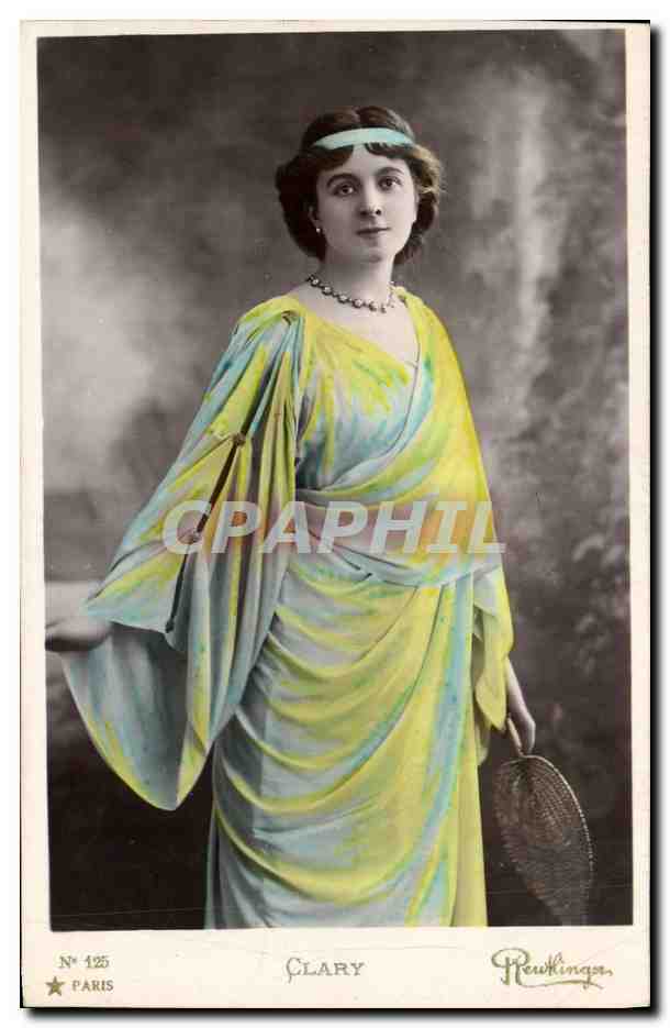 CPA Fantaisie Femme Clary