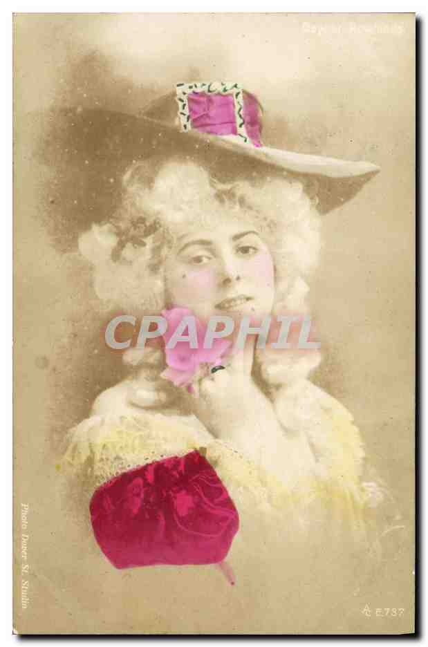 CPA Fantaisie Femme Actrice