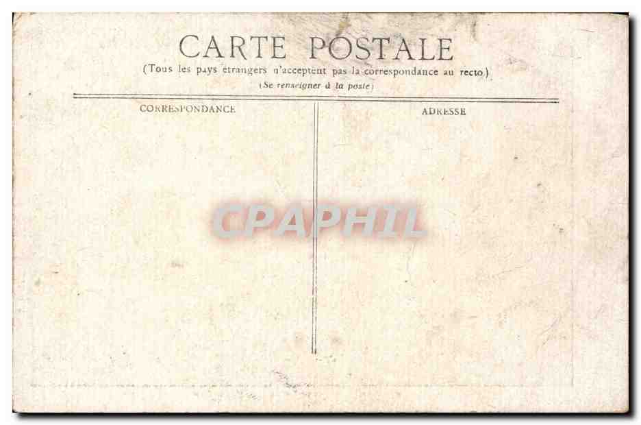 CPA Fantaisie Femme Charmeuse parisienne — Back