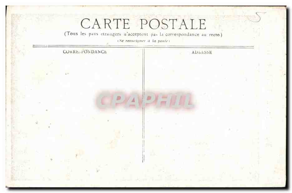 CPA Fantaisie Femme Charmeuse parisienne — Rückseite