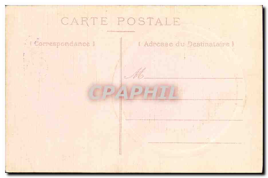CPA Fantaisie Femme Don du coeur — Verso