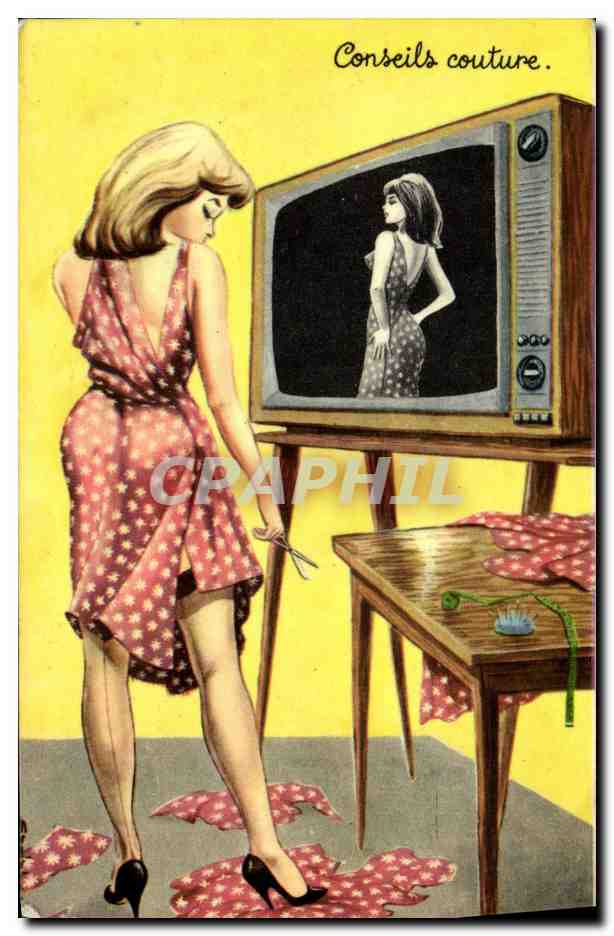 CPM Fantaisie Femme Conseils Couture Mode Television