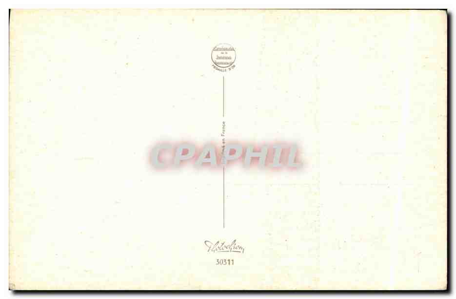 CPM Fantaisie Femme Conseils Couture Mode Television — Rückseite