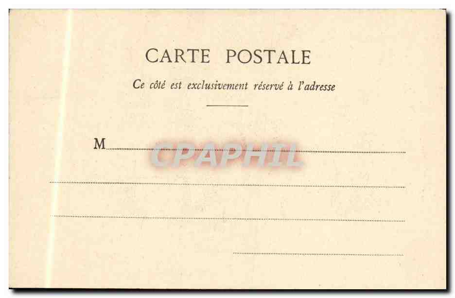 Die Marguerite — Theater-Szene — Phototypie-Ausgabe A. Bergart et G. Nauet, n°3 — Rückseite