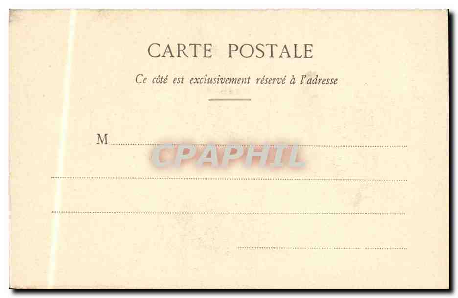 La Marguerite — Passionnément — Édition Phototype A. Bergeret et Cie, Nauay — Verso