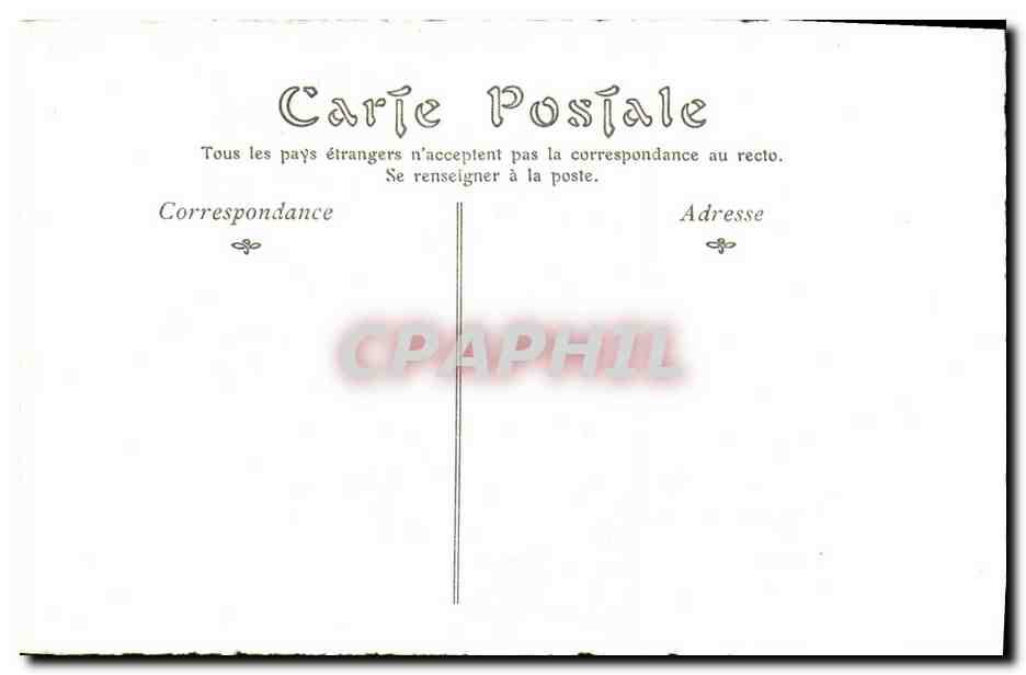 CPA Fantaisie Femme Estampes anglaises du 18eme The place to the first occupier — Rückseite
