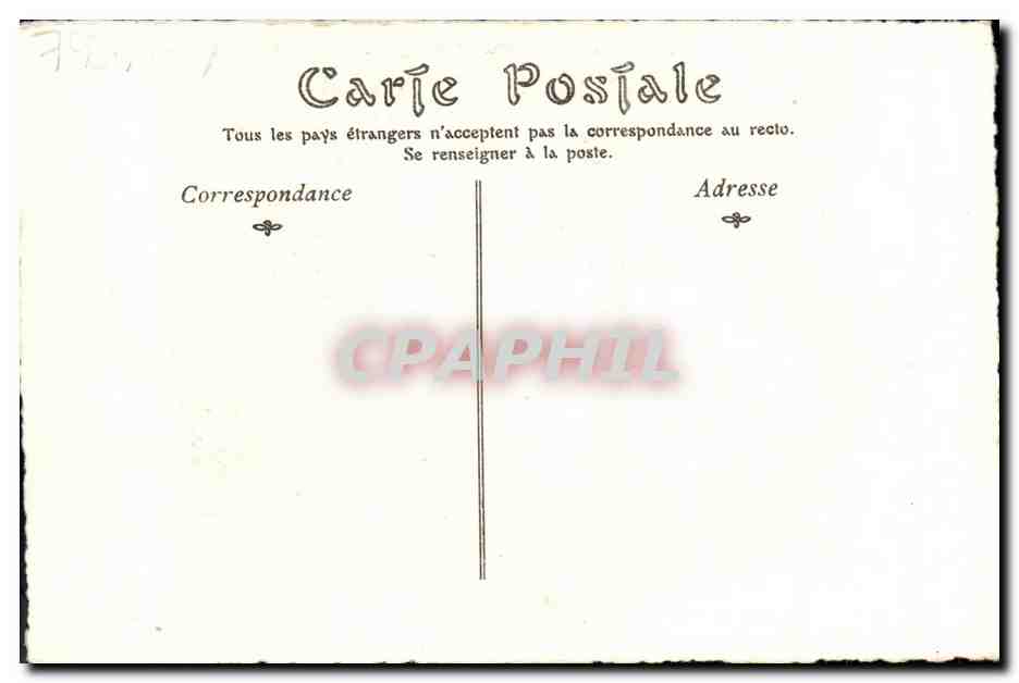 CPA Fantaisie Femme Estampes francaises du 18Eme Les trois graces — Verso