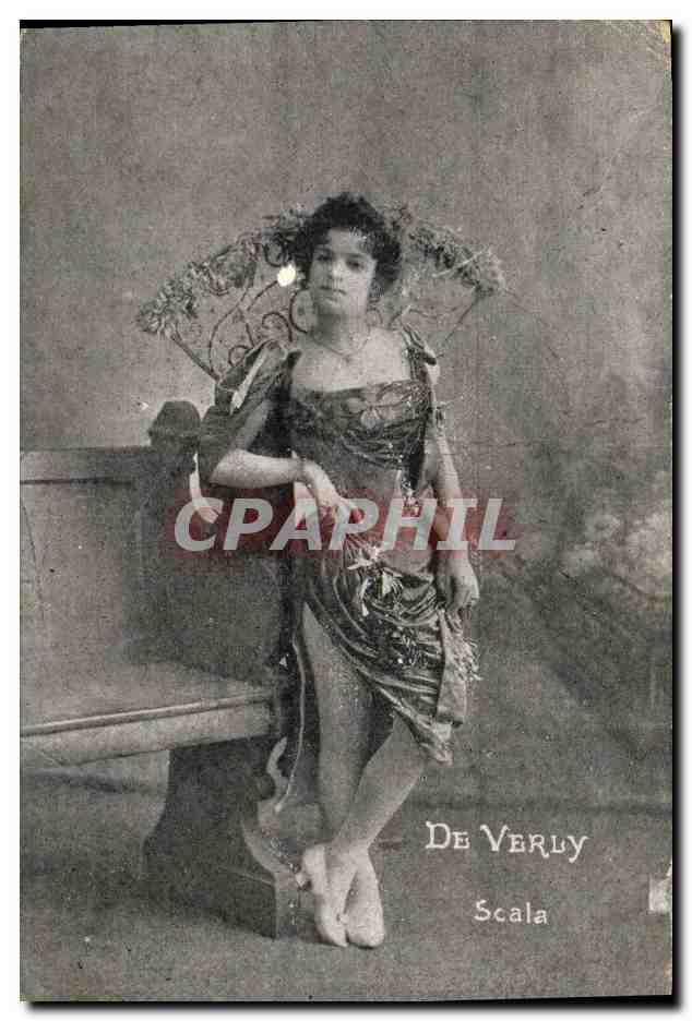 CPA Fantaisie Femme De Verly Scala