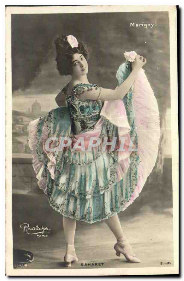 Saharet — Danseuse en costume de scène — Roublatier, Paris, n° 4/15