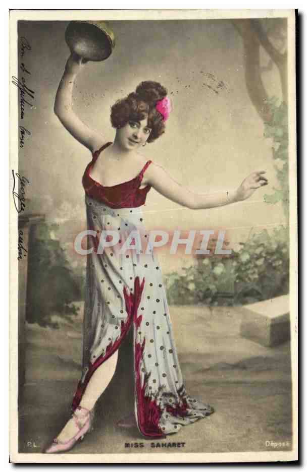 Miss Saharet — danseuse — Disposé, Paris