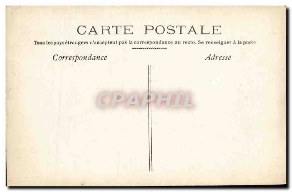 CPA Fantaisie Femme Ma priere pour papa — Verso