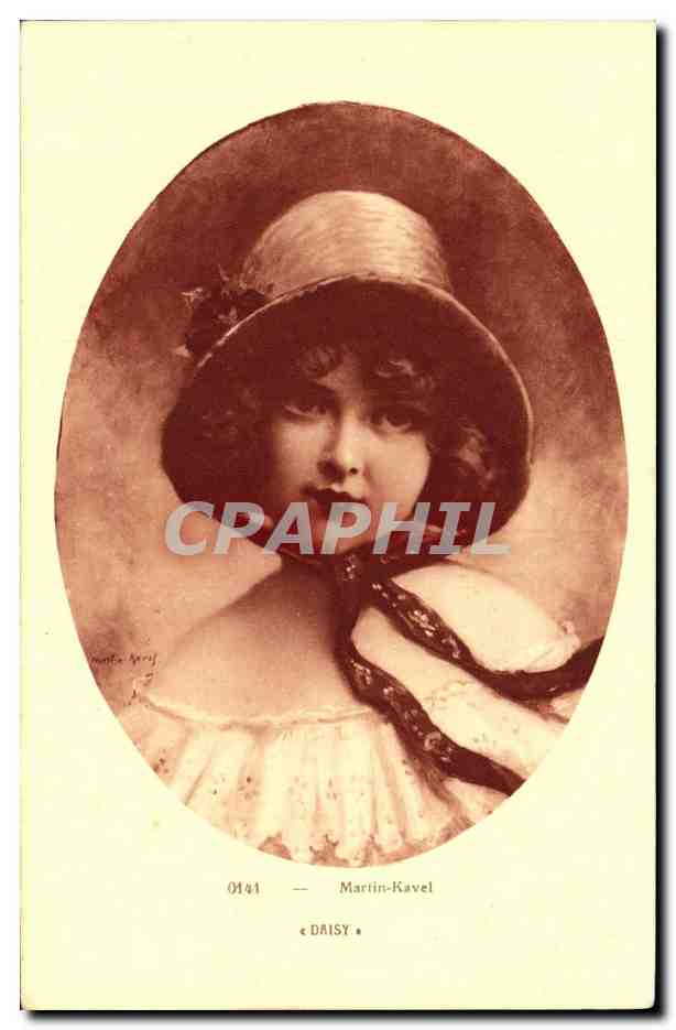 CPA Fantaisie Femme Daisy Martin Kravel