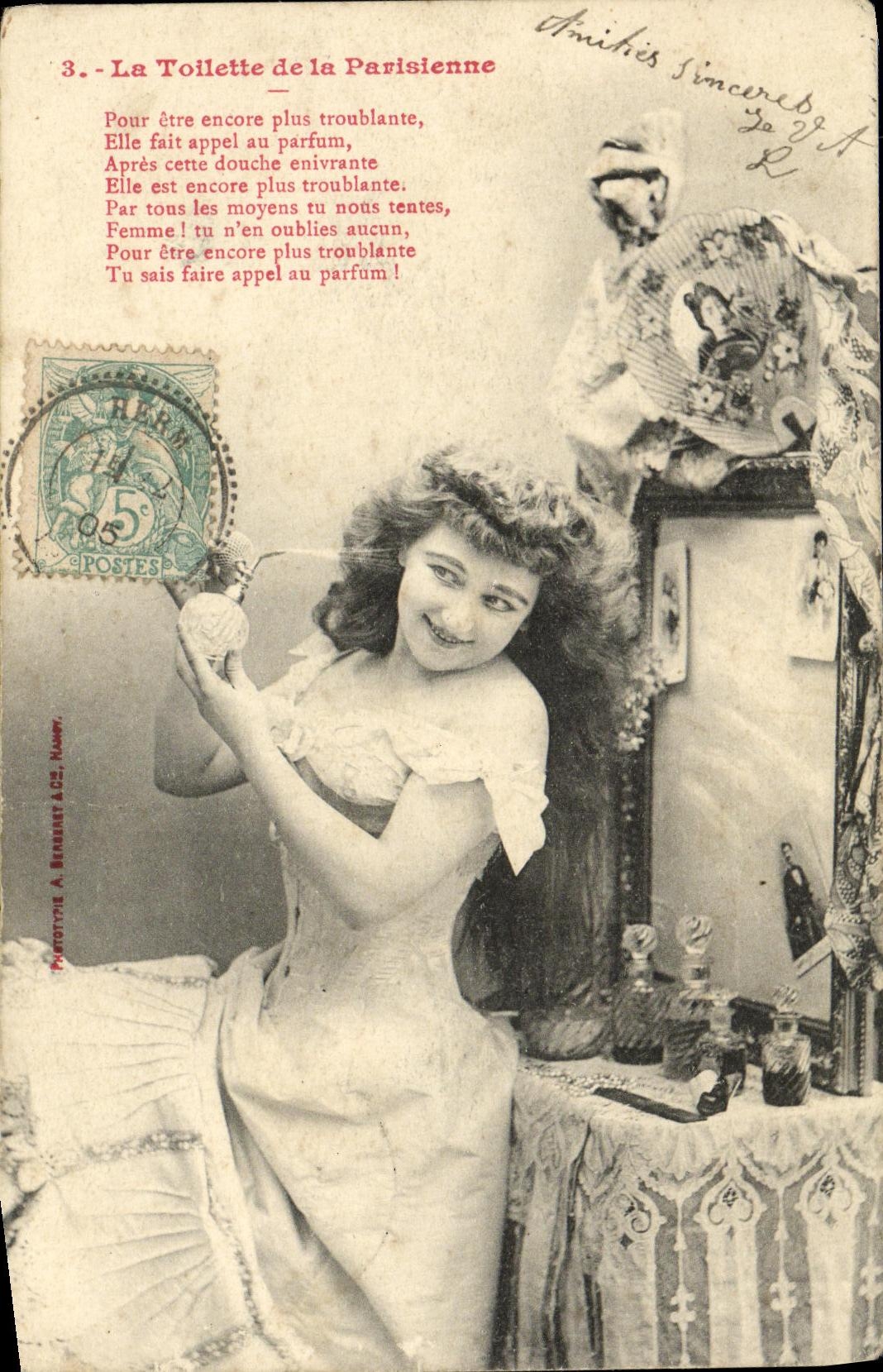 La Toilette de la Parisienne — Phototypie A. Beranet & Cie, N°3