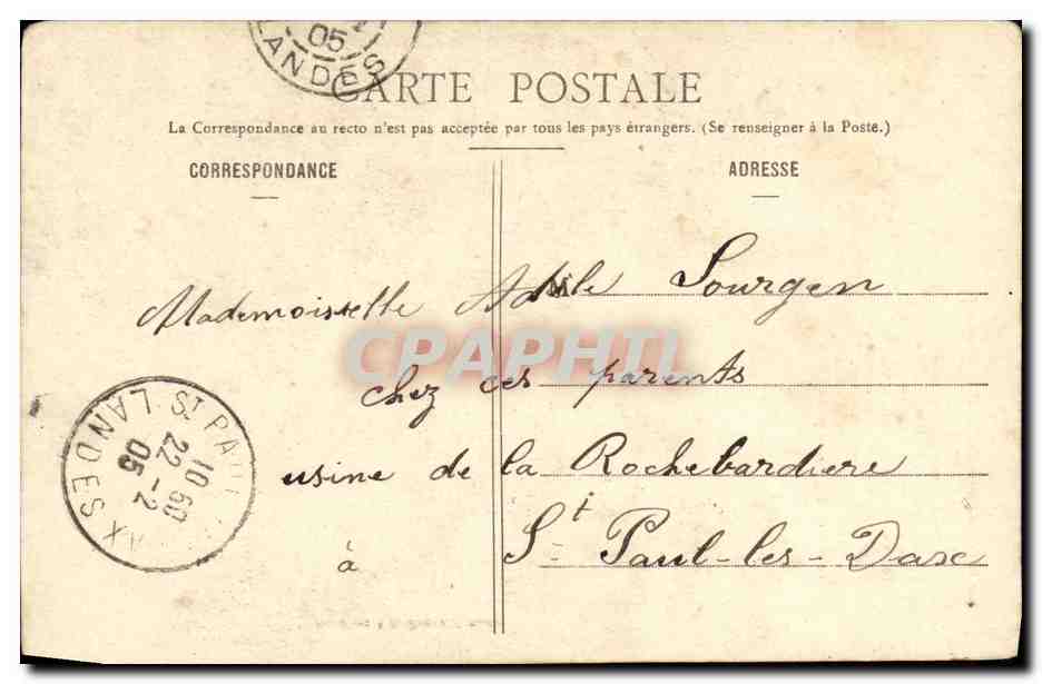 La Toilette de la Parisienne — Phototypie A. Beranet & Cie, N°3 — Verso