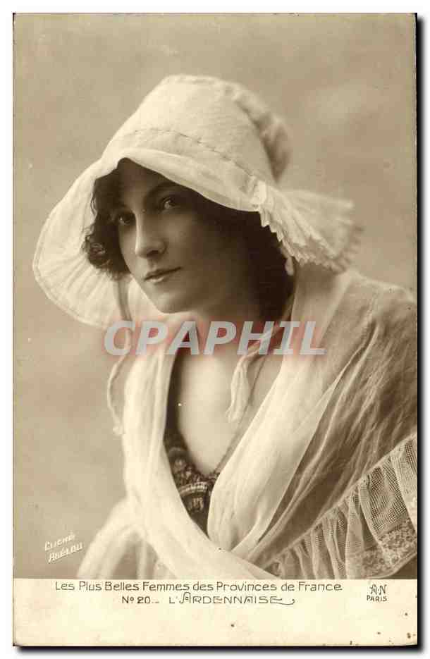CPA Fantaisie Femme L ardennaise