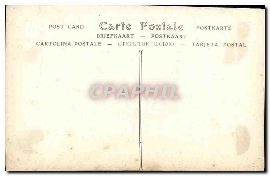 CPA Fantaisie Femme Henri de Nolhac Portrait de Mme HB — Verso