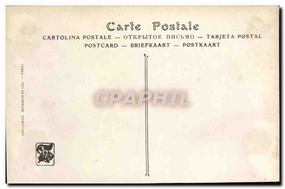 Portrait de la Baronne de M... — Tade Styka, Salons de Paris, n° 7652 — Verso