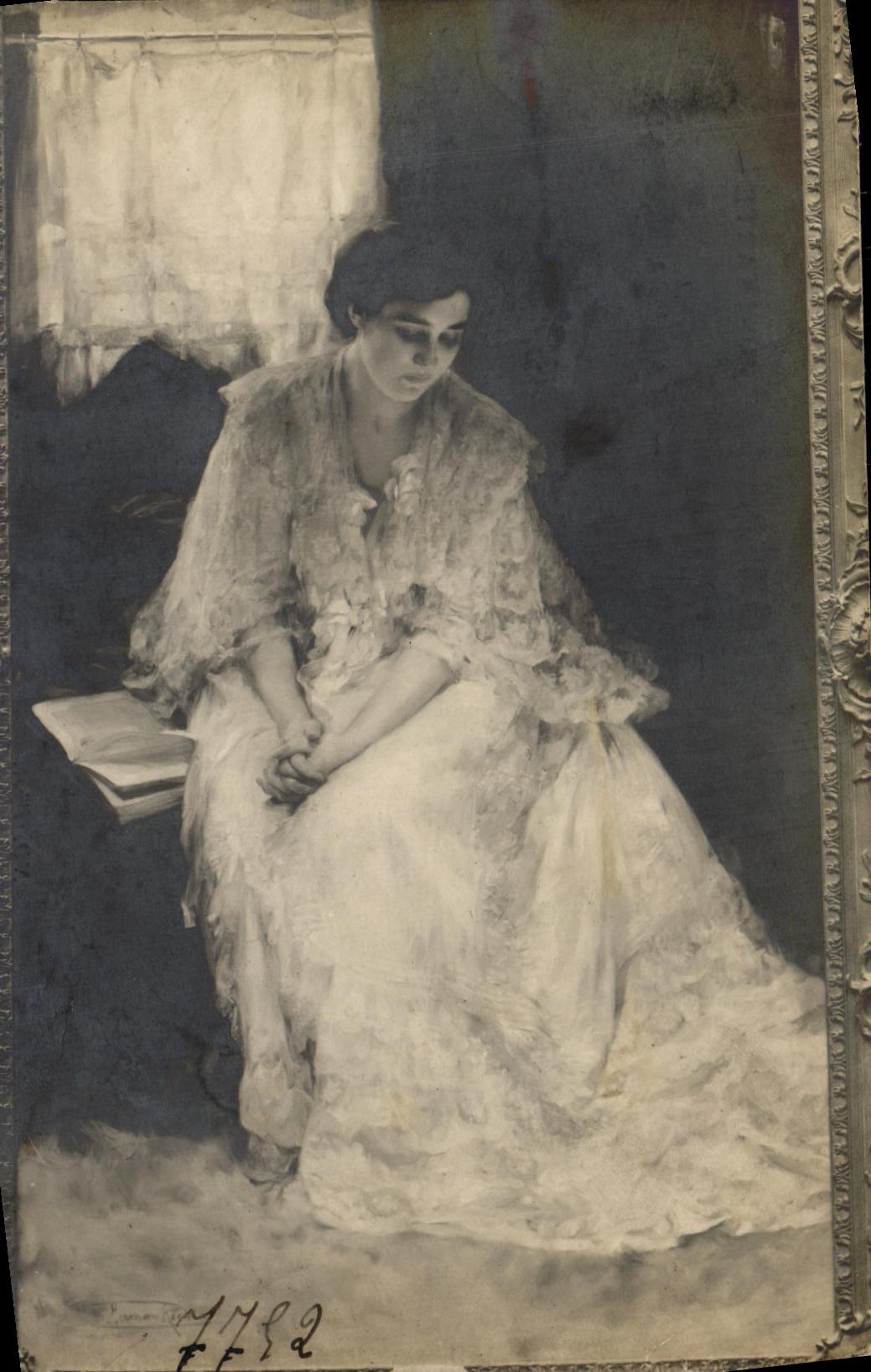 Sitzende Frau — Portrait — Société Nationale des Beaux-Arts, Salon de 1914