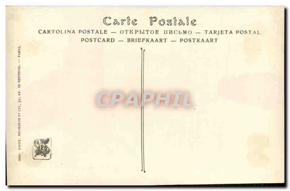 CPA Fantaisie Femme salon Gabriel Nicolet Frisson — Rückseite